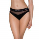 Трусики з прозорою вставкою Passion PS006 PANTIES black, size S Трусики з прозорою вставкою Passion PS006 PANTIES black, size S