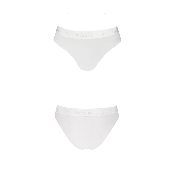 Трусики з прозорою вставкою Passion PS006 PANTIES white, size L Трусики з прозорою вставкою Passion PS006 PANTIES white, size L