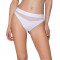 Трусики з прозорою вставкою Passion PS006 PANTIES M, white