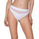 Трусики з прозорою вставкою Passion PS006 PANTIES white, size M Трусики з прозорою вставкою Passion PS006 PANTIES white, size M