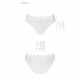 Трусики з прозорою вставкою Passion PS006 PANTIES white, size XL Трусики з прозорою вставкою Passion PS006 PANTIES white, size XL