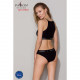Спортивний топ з прозорою вставкою Passion PS006 TOP black, size S Спортивний топ з прозорою вставкою Passion PS006 TOP black, size S