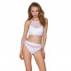 Спортивний топ з прозорою вставкою Passion PS006 TOP white, size L Спортивний топ з прозорою вставкою Passion PS006 TOP white, size L