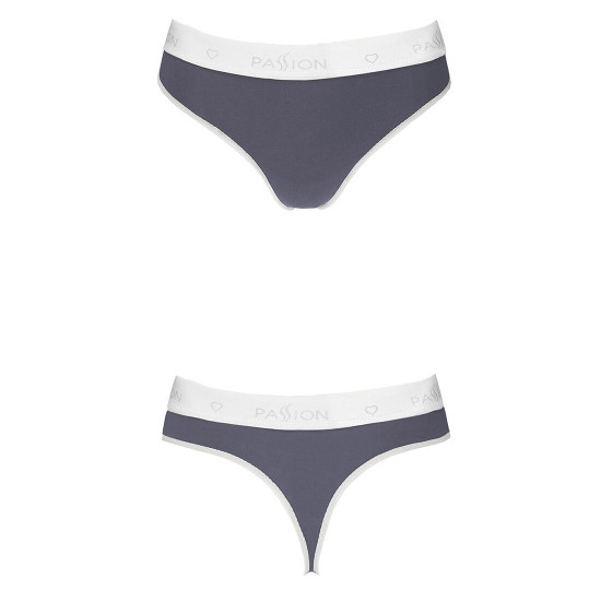 Спортивні трусики-стрінги Passion PS007 PANTIES dark grey, size L Спортивні трусики-стрінги Passion PS007 PANTIES dark grey, size L
