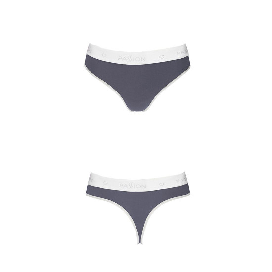 Спортивні трусики-стрінги Passion PS007 PANTIES dark grey, size M Спортивні трусики-стрінги Passion PS007 PANTIES dark grey, size M