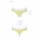 Спортивні трусики-стрінги Passion PS007 PANTIES yellow, size M Спортивні трусики-стрінги Passion PS007 PANTIES yellow, size M