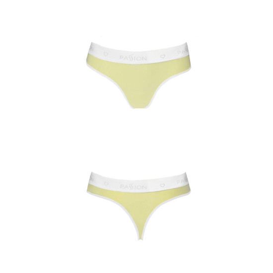 Спортивні трусики-стрінги Passion PS007 PANTIES yellow, size S Спортивні трусики-стрінги Passion PS007 PANTIES yellow, size S