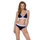 Спортивний топ з подвійними бретелями Passion PS007 TOP navy blue, size L Спортивний топ з подвійними бретелями Passion PS007 TOP navy blue, size L