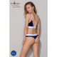 Спортивний топ з подвійними бретелями Passion PS007 TOP navy blue, size M Спортивний топ з подвійними бретелями Passion PS007 TOP navy blue, size M