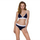 Спортивний топ з подвійними бретелями Passion PS007 TOP navy blue, size S Спортивний топ з подвійними бретелями Passion PS007 TOP navy blue, size S