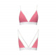Спортивний топ з подвійними бретелями Passion PS007 TOP pink, size M Спортивний топ з подвійними бретелями Passion PS007 TOP pink, size M