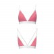 Спортивний топ з подвійними бретелями Passion PS007 TOP pink, size XL Спортивний топ з подвійними бретелями Passion PS007 TOP pink, size XL