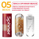 Мастурбатор Tenga Spinner 05 Beads з пружною стимулювальною спіраллю всередині Мастурбатор Tenga Spinner 05 Beads з пружною стимулювальною спіраллю всередині