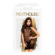 Міні-сукня сітка з горлом Penthouse - Epic Night Black S/L Міні-сукня сітка з горлом Penthouse - Epic Night Black S/L