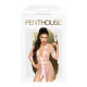 Комплект з прозорим пеньюаром та мініатюрними стрінгами Penthouse - Midnight Mirage Rose S/L Комплект з прозорим пеньюаром та мініатюрними стрінгами Penthouse - Midnight Mirage Rose S/L