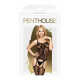Бодістокінг із силуетним малюнком та імітацією підв'язок Penthouse - Miss Curvy Black S/L Бодістокінг із силуетним малюнком та імітацією підв'язок Penthouse - Miss Curvy Black S/L
