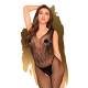 Бодістокінг з візерунком у вигляді крил та метелика Penthouse - Wild catch black S/L Бодістокінг з візерунком у вигляді крил та метелика Penthouse - Wild catch black S/L