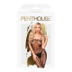 Бодістокінг з панчохами та геометричним малюнком Penthouse - Firecracker Black S/L Бодістокінг з панчохами та геометричним малюнком Penthouse - Firecracker Black S/L