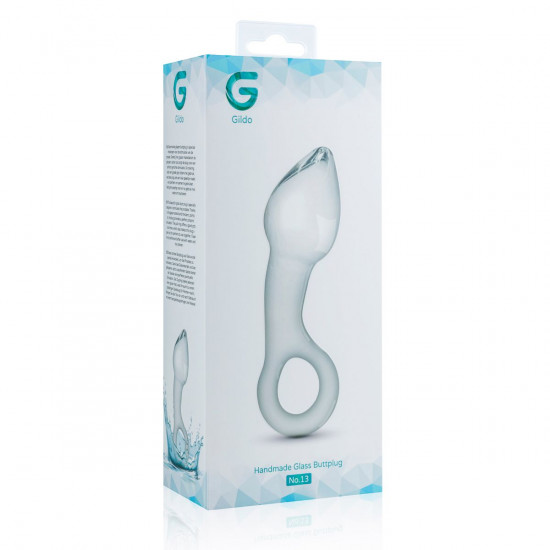 Скляний стимулятор простати Gildo Glass Prostate Plug No. 13 Скляний стимулятор простати Gildo Glass Prostate Plug No. 13