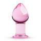 Рожева анальна пробка зі скла Gildo Pink Glass Buttplug Рожева анальна пробка зі скла Gildo Pink Glass Buttplug