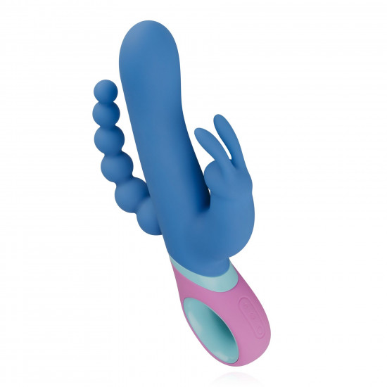 Вібратор кролік з ротацією и анальним стимулятором PMV20 Vice - Double Vibrator Вібратор кролік з ротацією и анальним стимулятором PMV20 Vice - Double Vibrator