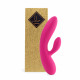 Гнучкий вібратор кролик з двома моторами FeelzToys Lea Rabbit Vibrator Rubine Red Гнучкий вібратор кролик з двома моторами FeelzToys Lea Rabbit Vibrator Rubine Red