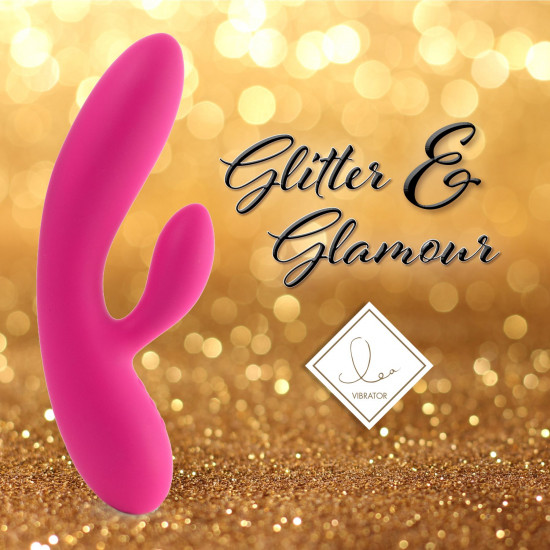 Гнучкий вібратор кролик з двома моторами FeelzToys Lea Rabbit Vibrator Rubine Red Гнучкий вібратор кролик з двома моторами FeelzToys Lea Rabbit Vibrator Rubine Red