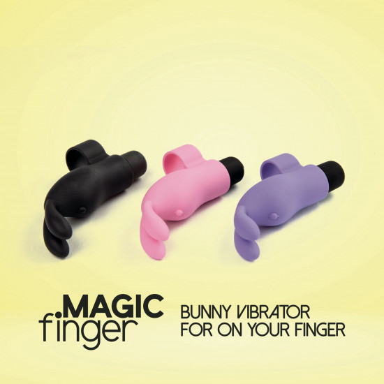 Вібратор на палець FeelzToys Magic Finger Vibrator Purple Вібратор на палець FeelzToys Magic Finger Vibrator Purple