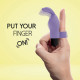 Вібратор на палець FeelzToys Magic Finger Vibrator Purple Вібратор на палець FeelzToys Magic Finger Vibrator Purple
