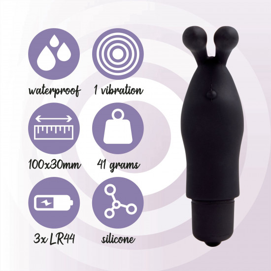 Вібратор на палець FeelzToys Magic Finger Vibrator Black Вібратор на палець FeelzToys Magic Finger Vibrator Black