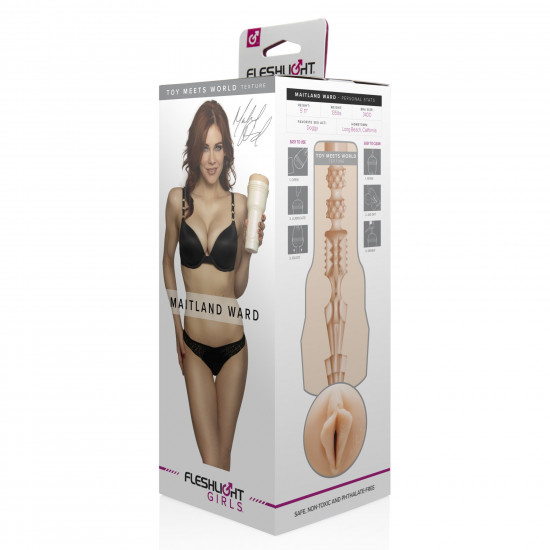Мастурбатор Fleshlight Girls: Maitland Ward - Toy Meets World, зі зліпка вагіни, дуже ніжний Мастурбатор Fleshlight Girls: Maitland Ward - Toy Meets World, зі зліпка вагіни, дуже ніжний