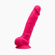 Фалоімітатор SilexD Vetus Pink (MODEL 1 size 8in), двошаровий, силікон + Silexpan, діаметр 4,2см Фалоімітатор SilexD Vetus Pink (MODEL 1 size 8in), двошаровий, силікон + Silexpan, діаметр 4,2см
