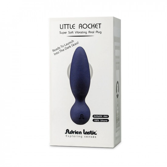 Анальна вібропробка Adrien Lastic Little Rocket макс. діаметр 3,5 см, soft-touch Анальна вібропробка Adrien Lastic Little Rocket макс. діаметр 3,5 см, soft-touch