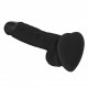 Реалістичний фалоімітатор Strap-On-Me SOFT REALISTIC DILDO Black - Size M Реалістичний фалоімітатор Strap-On-Me SOFT REALISTIC DILDO Black - Size M