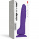 Реалістичний фалоімітатор Strap-On-Me SOFT REALISTIC DILDO Violet - Size M Реалістичний фалоімітатор Strap-On-Me SOFT REALISTIC DILDO Violet - Size M