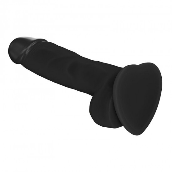Реалістичний фалоімітатор Strap-On-Me SOFT REALISTIC DILDO Black - Size L Реалістичний фалоімітатор Strap-On-Me SOFT REALISTIC DILDO Black - Size L