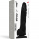 Реалістичний фалоімітатор Strap-On-Me SOFT REALISTIC DILDO Black - Size L Реалістичний фалоімітатор Strap-On-Me SOFT REALISTIC DILDO Black - Size L