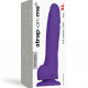 Реалістичний фалоімітатор Strap-On-Me SOFT REALISTIC DILDO Violet - Size XL Реалістичний фалоімітатор Strap-On-Me SOFT REALISTIC DILDO Violet - Size XL