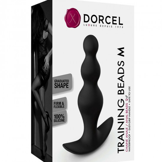 Анальний ланцюжок Dorcel TRAINING BEADS M Анальний ланцюжок Dorcel TRAINING BEADS M
