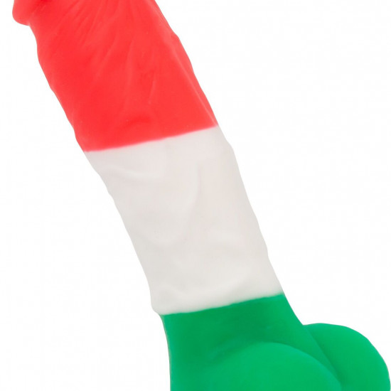 Кольоровий фалоімітатор ADDICTION - LEONARDO - 7 "- 3 COLOURS, 17,8 см, силікон, вібропуля в подарун Кольоровий фалоімітатор ADDICTION - LEONARDO - 7 "- 3 COLOURS, 17,8 см, силікон, вібропуля в подарун