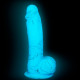 Фалоімітатор, що світиться у темряві, ADDICTION - LUKE - 7.5"- BLUE G.I.D. / W PB, 19 см, силікон Фалоімітатор, що світиться у темряві, ADDICTION - LUKE - 7.5"- BLUE G.I.D. / W PB, 19 см, силікон