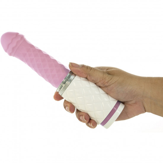 Розкішний вібратор-пульсатор з присоскою Pillow Talk - Feisty Thrusting Vibrator Pink Розкішний вібратор-пульсатор з присоскою Pillow Talk - Feisty Thrusting Vibrator Pink