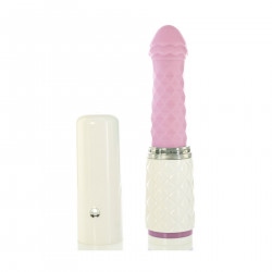 Розкішний вібратор-пульсатор з присоскою Pillow Talk - Feisty Thrusting Vibrator Pink