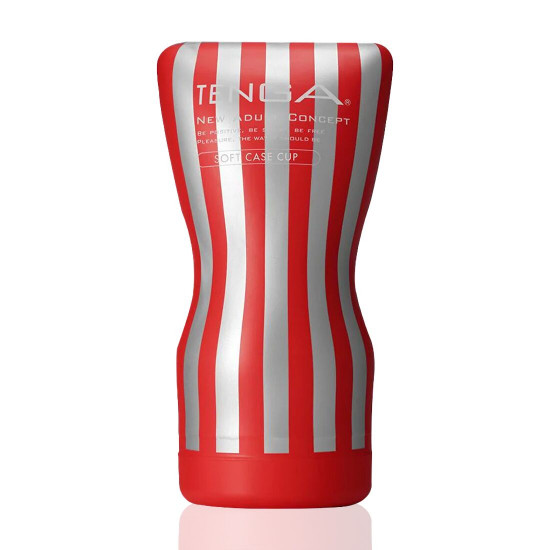 Мастурбатор Tenga Soft Case Cup (м’яка подушечка) стискуваний Мастурбатор Tenga Soft Case Cup (м’яка подушечка) стискуваний