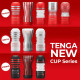 Мастурбатор Tenga Dual Sensation Cup двосторонній, із двома незалежними каналами Мастурбатор Tenga Dual Sensation Cup двосторонній, із двома незалежними каналами