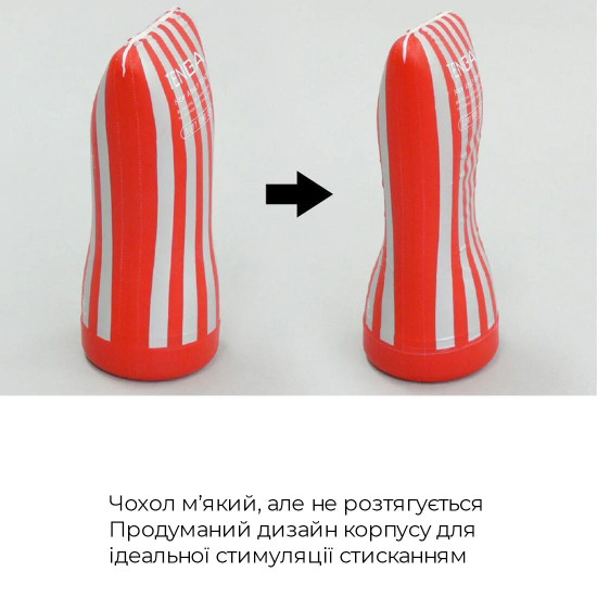 Мастурбатор Tenga Soft Case Cup (м’яка подушечка) Gentle стискуваний Мастурбатор Tenga Soft Case Cup (м’яка подушечка) Gentle стискуваний