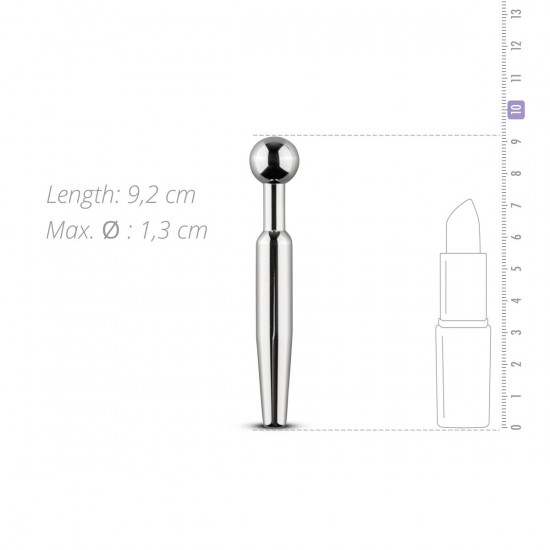 Порожнинний уретральний стимулятор Sinner Gear Unbendable – Hollow Penis Plug, довжина 7,5см, діамет Порожнинний уретральний стимулятор Sinner Gear Unbendable – Hollow Penis Plug, довжина 7,5см, діамет