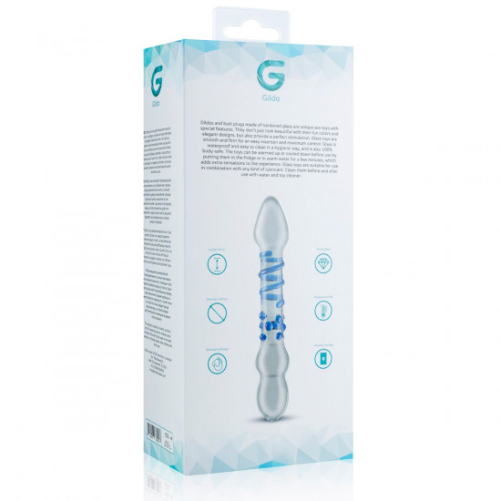 Скляний ділдо Gildo Glass Dildo No. 21 Скляний ділдо Gildo Glass Dildo No. 21