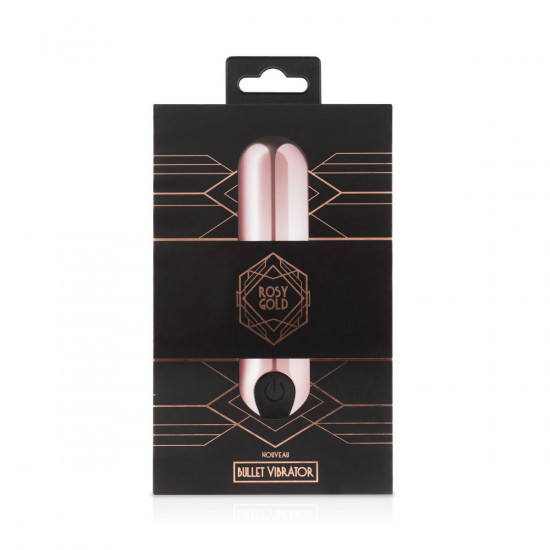 Віброкуля Rosy Gold — Nouveau Bullet Vibrator, перезаряджається Віброкуля Rosy Gold — Nouveau Bullet Vibrator, перезаряджається