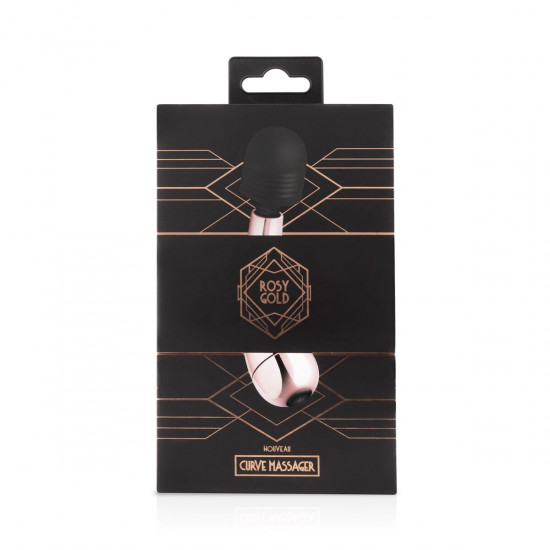 Мінівібромасажер Rosy Gold — Nouveau Mini Curve Massager Мінівібромасажер Rosy Gold — Nouveau Mini Curve Massager